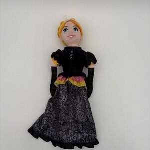 Frozen Elsa Plush Doll Black Ball Gown